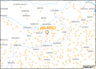 map of Jularići