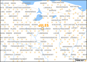 map of Jules