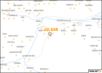 map of Julgha