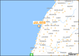 map of Juliana