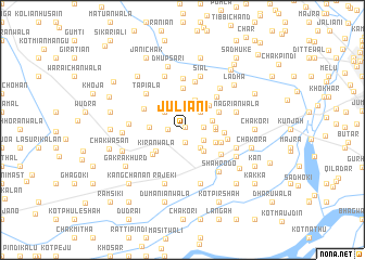 map of Juliāni