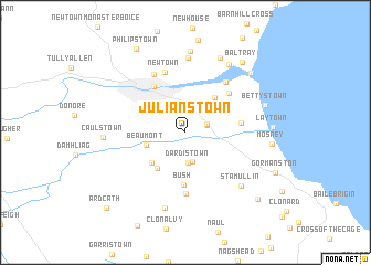 map of Julianstown