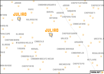 map of Julião
