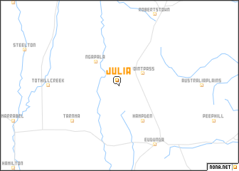 map of Julia