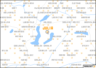 map of Julia