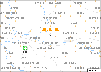 map of Julienne