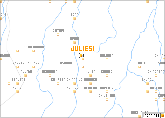 map of Juliesi