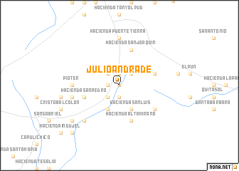 map of Julio Andrade