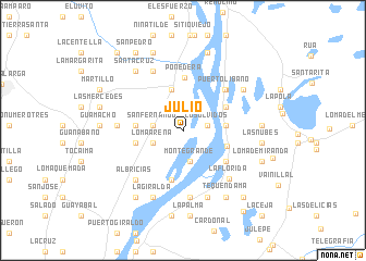 map of Julio