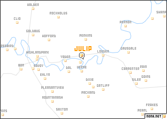 map of Julip