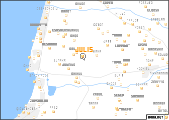 map of Jūlis