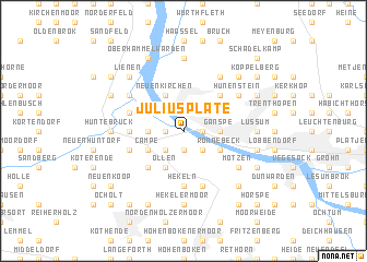 map of Juliusplate