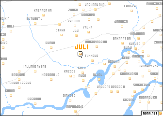 map of Juli