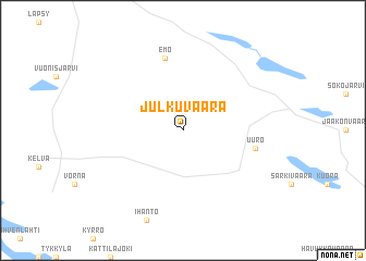 map of Julkuvaara
