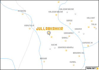 map of Jullāb Kahkir