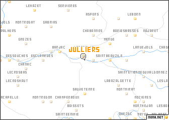 map of Julliers