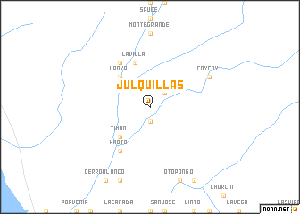 map of Julquillas