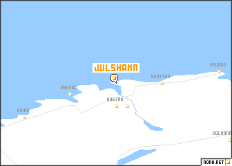 map of Julshamn