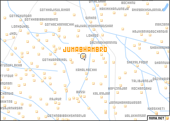 map of Juma Bhambro