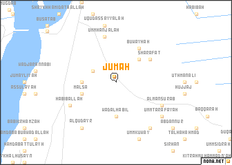 map of Jum‘ah