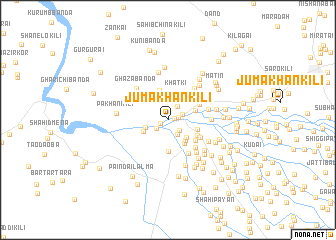 map of Juma Khān Kili
