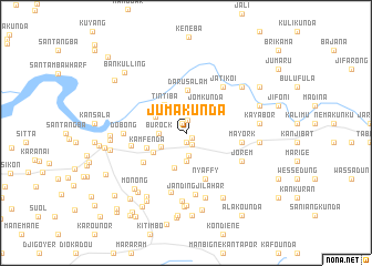 map of Juma Kunda