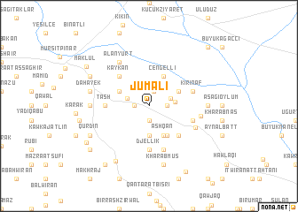 map of Jūm ‘Alī