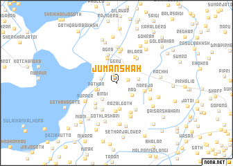 map of Juman Shāh
