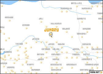 map of Jumaru