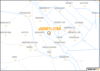 map of Jumaylīyah