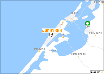 map of Jumayrah