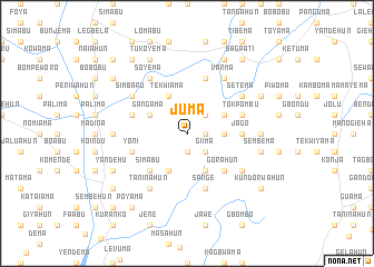 map of Juma