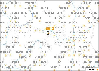 map of Juma