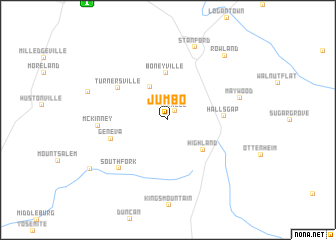 map of Jumbo