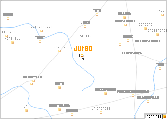 map of Jumbo