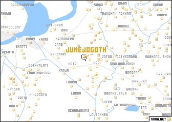 map of Jume jo Goth