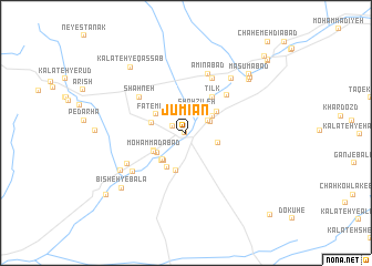 map of Jūmīān
