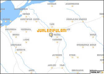 map of Jumleri Fulani