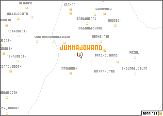 map of Jumma jo Wānd