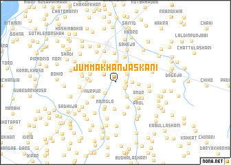 map of Jumma Khān Jaskāni