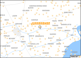 map of Jumma Mahār