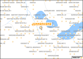 map of Jum Mankama