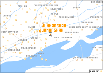 map of Jumman Shāh