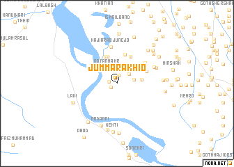 map of Jumma Rakhio