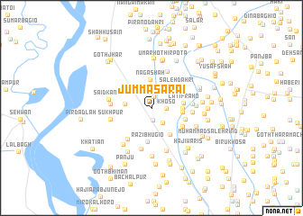 map of Jumma Sarāi