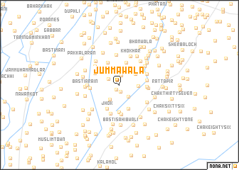 map of Jummawāla