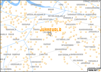 map of Jummewāla