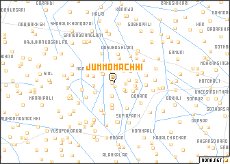 map of Jummo Māchhi