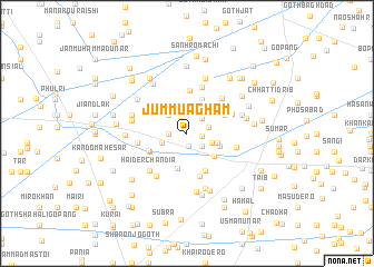 map of Jummu Agham