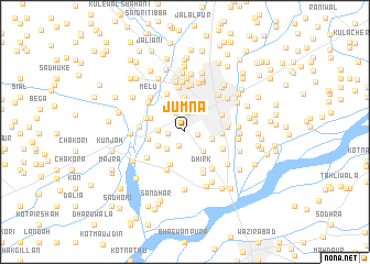 map of Jumna